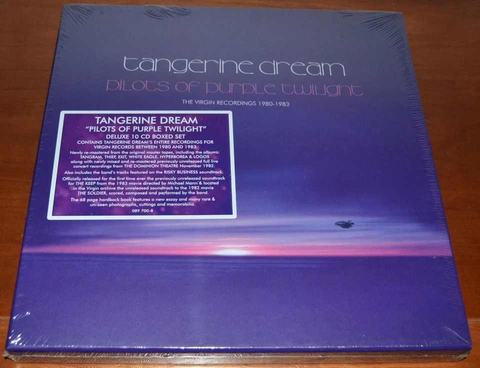 Tangerine Dream Pilots Of Purple Twilight The Virgin Recordings 1980-1983 10 CDs - Image 2 of 4