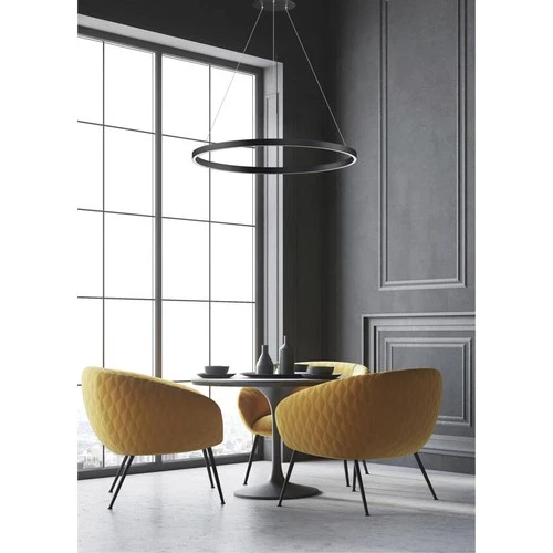 ET2 Contemporary Lighting E22726-BK Groove Pendant Black - Picture 5 of 9