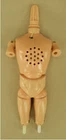Vintage 1970 Hasbro GI Joe AT #7400 Talking AT Commander Figure Parts Works C8