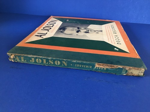 1947 ❅DECCA❅ Rare 10" 78-RPM 4-Record LP ~AL JOLSON Souvenir Album~ VG ☆SONOMA☆ - Picture 3 of 22