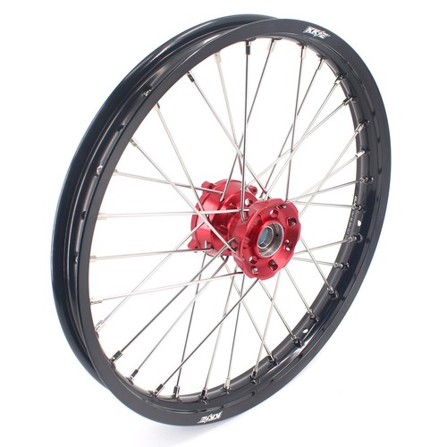 KKE 17-14 Kid's Wheels Rims Set For KTM 85 SX 2003-2020 TC85 Dirt Bike Red Hubs - Picture 15 of 15