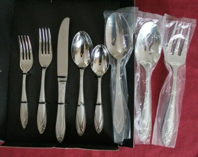 Yamazaki Stainless Alexandra Ice Open Stock - You Choose the Piece (s) Unused