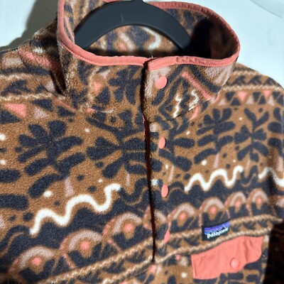 Patagonia Synchilla Snap-T Fleece Women's Size Medium Mangrove