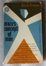 MARX'S CONCEPT OF MAN Erich Fromm pb 1964 pb 
