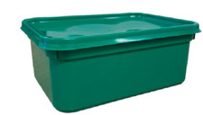 Colour Coded 2 Litre Ice Cream Containers & Lids Kitchen Food Storage Container