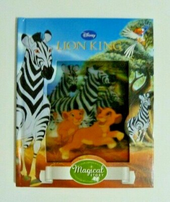 Disney Lion King Magical Story Book 3D Cover Hardback, Children 4-10 Years New !