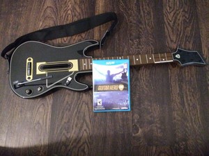 guitar hero wii u bundle