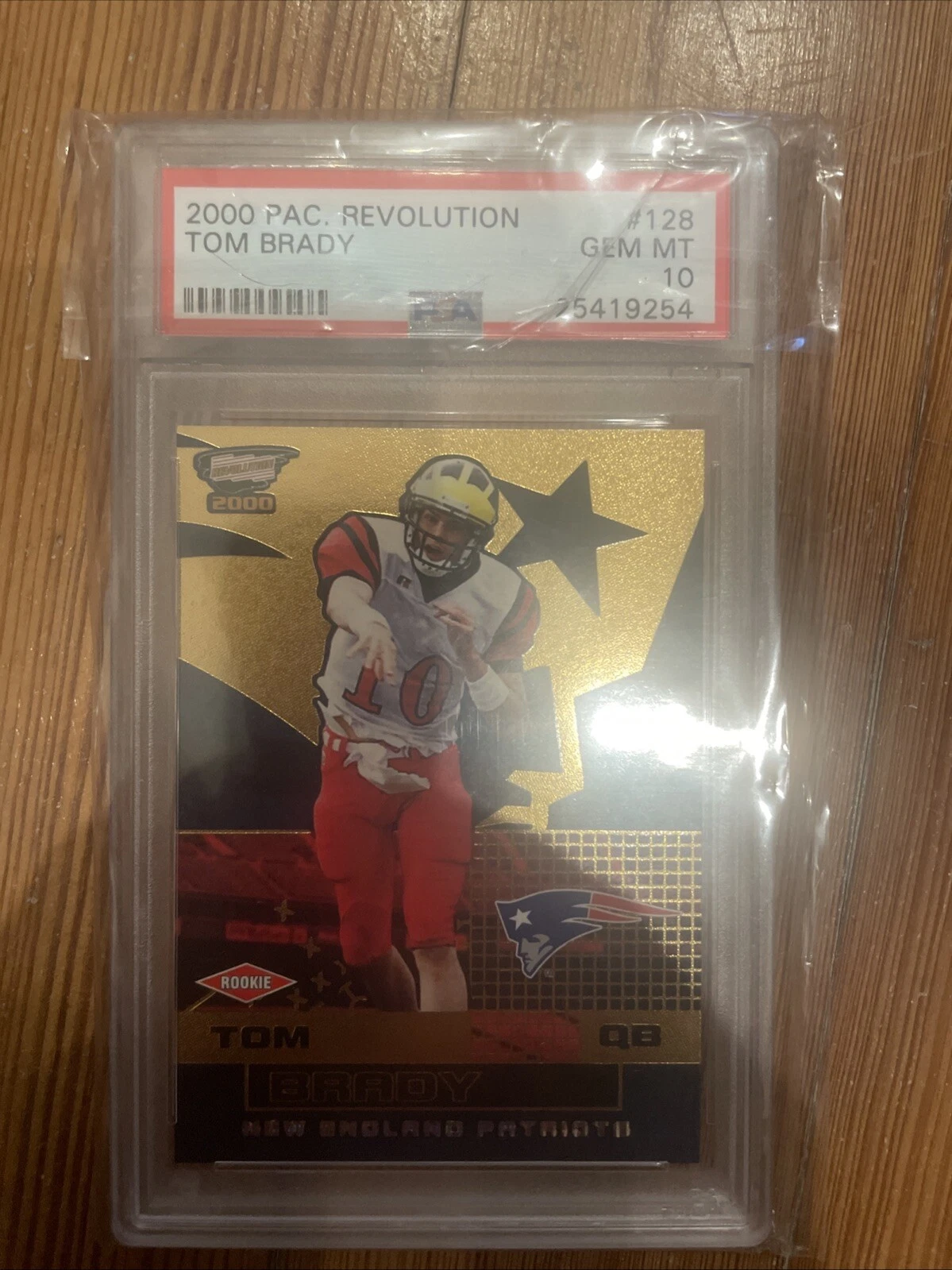 Tom Brady Pacific Revolution #128 Base