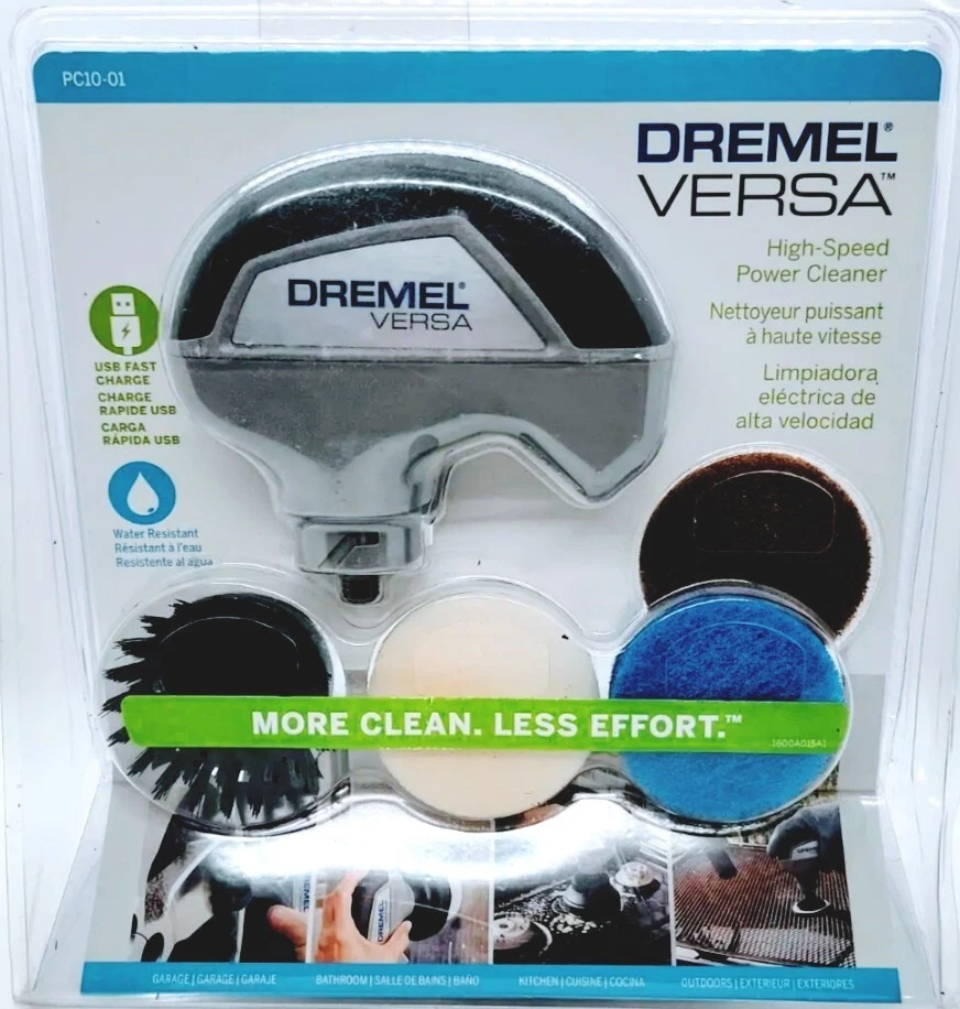 Dremel Versa Power Scrubber PC10-01 Rechargeable Waterproof Cleaning Tool