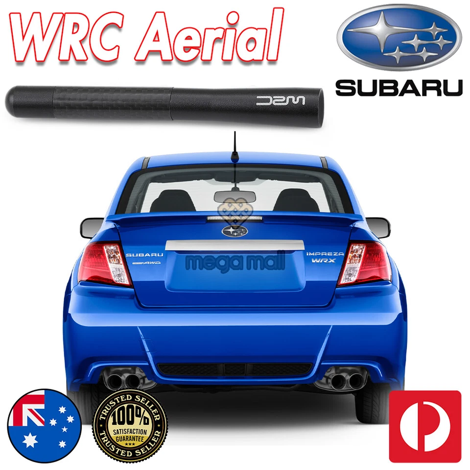 ANTENNA / AERIAL STUBBY BEE STING FOR SUBARU BRZ WRX STI BLACK CARBON — 第 3/4 张图片