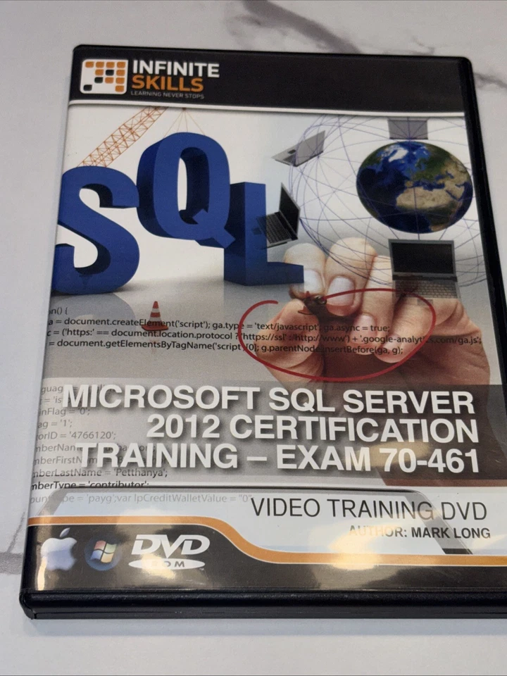Infinite Skills DVD Microsoft DVD Set Lote Certificaciones. Servidor Exams NM 2012 Foto 2 de 4