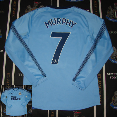 Newcastle United Away Fußball Shirt Trikot 2017 2018 Puma Jacob Murphy Größe M