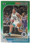 Pj Washington Rookie 2019-20 Nba Hoops Premium Stock Green Prizm 209 Clt Hornets