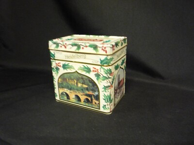 Christmas Holiday Lambertz Musical Tin I'm Dreaming Of A White Christmas Germany
