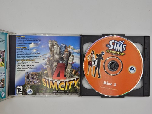EA Games The Sims - Superstar Expension Pack (PC CD 2003) 2-Disc Set--VERY GOOD - Picture 3 of 4