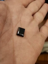 3.10 Carat Black Emerald Excellent Cut Loose Moissanite Best For Jewelry