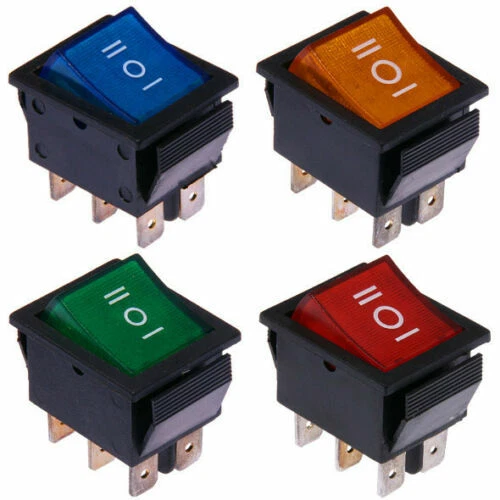 Interrupteurs basculants maintenus