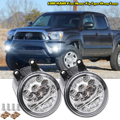 Fog Light Lamp 55W w/ H11 Bulb Left/Right Driver Passanger