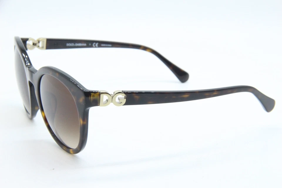 NEW DOLCE & GABBANA DG 4279F 502/13 HAVANA AUTHENTIC SUNGLASSES DG4279F 55-21 - Image 3 of 3