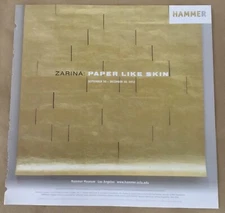 Zarina Hashmi at Hammer gallery exhibition ad 2012 art vintage magazine print