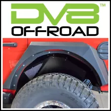 DV8 Offroad INFEND-03RB Rear Inner Fenders PAIR fit 2018-2023 Jeep Wrangler JL