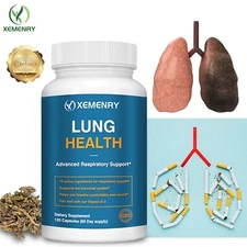 Lung Health - Lung Cleanse & Detox, Respiratory Health - Quercetin, Cordyceps