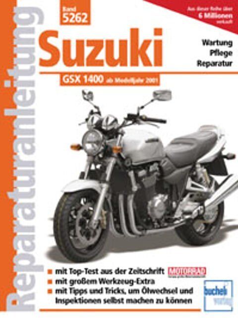 Thumbnail - Reparaturanleitung Werkstatthandbuch 5262 Suzuki Gsx 1400