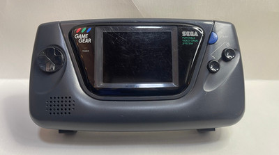 Sega Game Gear Console Recapped Excellent Condition + Power Rangers Game