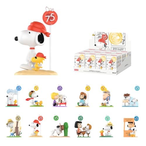 POP MART Peanuts 75th Anniversary Snoopy Comic Life Series [Scatola Assortita 12 - Foto 1 di 3