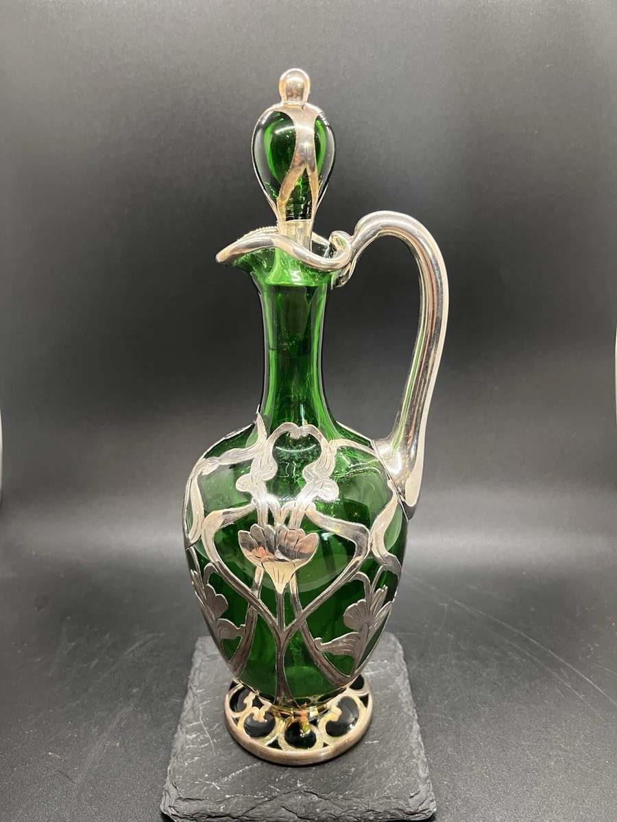 Glass Green Collectible Decorative 1900-1919 Time Period