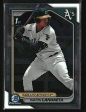 2024 Bowman Chrome Prospects Ramon Landaeta #BCP-28 Oakland Athletics