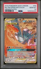 Moltres & Zapdos & Articuno GX 44/68 Hidden Fates Holo PSA 10 on eBay