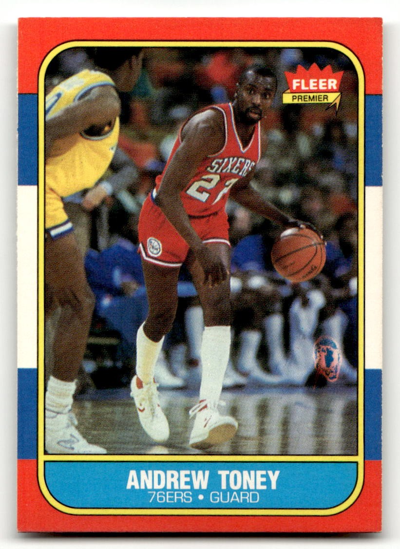 1986-87 Fleer #114 Andrew Toney