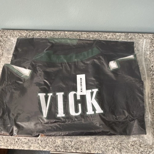 Philadelphia Eagles Michael Vick Autographed Football Jersey BAS Authenticated