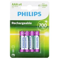 4Er Multipack Philips HR03 Micro (Aaa)-Akku Nimh 700 Mah 1.2 V 4 St.