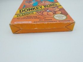 Donkey Kong Classics Nintendo Nes Game UK Version Boxed With Manual Complete CIB
