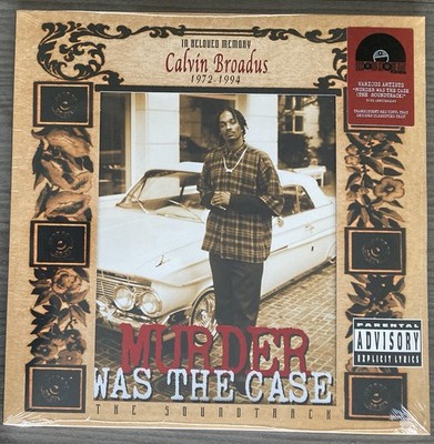Murder Was The Case Soundtrack 2xLP Snoop Dogg Death Row Records Neu Sealed