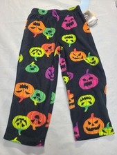 Toddler Halloween Pumpkin Fleece Pajama Pants Hyde EEK Boutique Size 3T