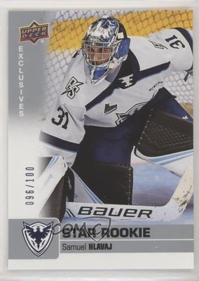 2019-20 Upper Deck CHL Star Rookie SP Exclusives 96/100 Samuel Hlavaj #372 a2n