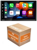 Autoradio Einbaupaket Kenwood DMX7722DABS Passend FüR VW T5 + LFB + RüCkfahrkame