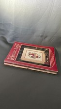 8 Vintage Leisure Arts Magazine Lot Cross Stitch/Crafts 1986-1989