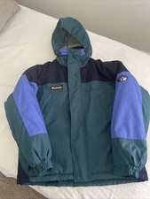 Vintage Columbia Kids 14/16 Youth Tectonite Ski Snowboard Jacket Y2K Made In USA