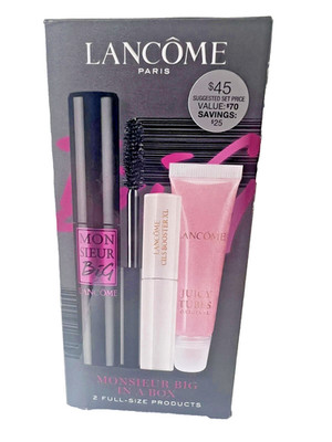 LANCOME Paris Monsieur Big in a Box  Mascara Cils Booster XL Juicy Tube Lot