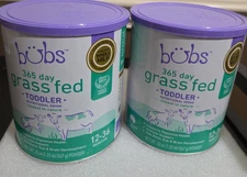 2x Bubs Grass Fed Toddler Milk Based 12-36 Months - 20 oz *EXP 03/2027*