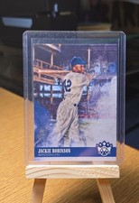2018 Panini Diamond Kings - Jackie Robinson #28 Batting Follow Through