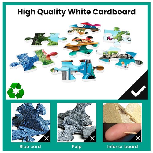 300 Piece Puzzles for Adults Beach Puzzle Jigsaw Puzzles for Kids Ages 8-10 1... - Picture 3 of 7