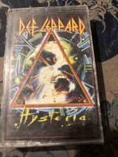 Hysteria by Def Leppard Cassette, Aug-1987, Mercury Follow Weekly Posting 