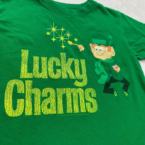 Lucky Charms Unisex 3T Baby Toddler Kids Green Leprechaun TShirt Shirt - Picture 4 of 4