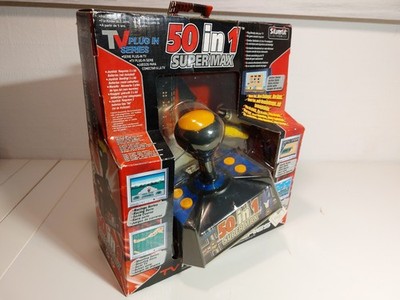 50 in 1 Super Max TV Game Joystick Silverlit aus 2005, selten, ungeöffnet!