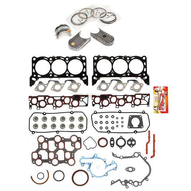 Juego completo de juntas rodamientos anillos aptos para 98-04 Ford E150 E250 F150 Mustang 3.8 4.2 Foto 2 de 4